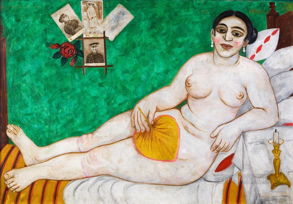 venus judía 1912 desnudo moderno contemporáneo impresionismo Pintura al óleo